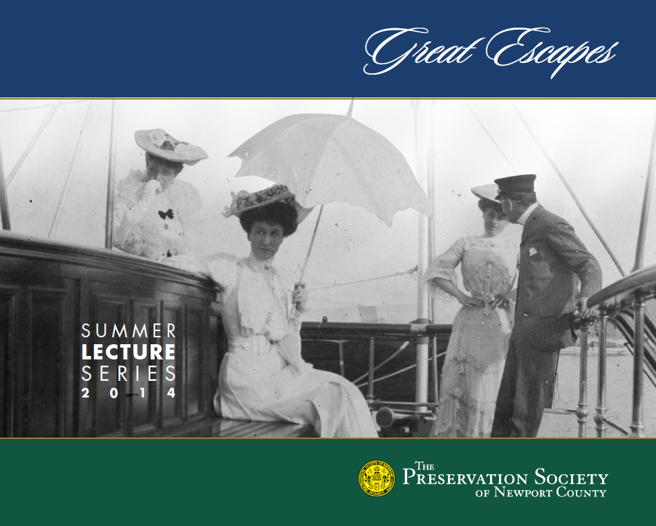 'Great Escapes' – Summer Lecture Series 2014
