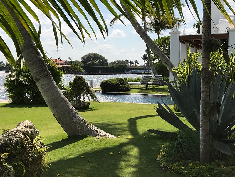 Bermuda Influences In A Palm Beach, Palm Beach Landscaping Design