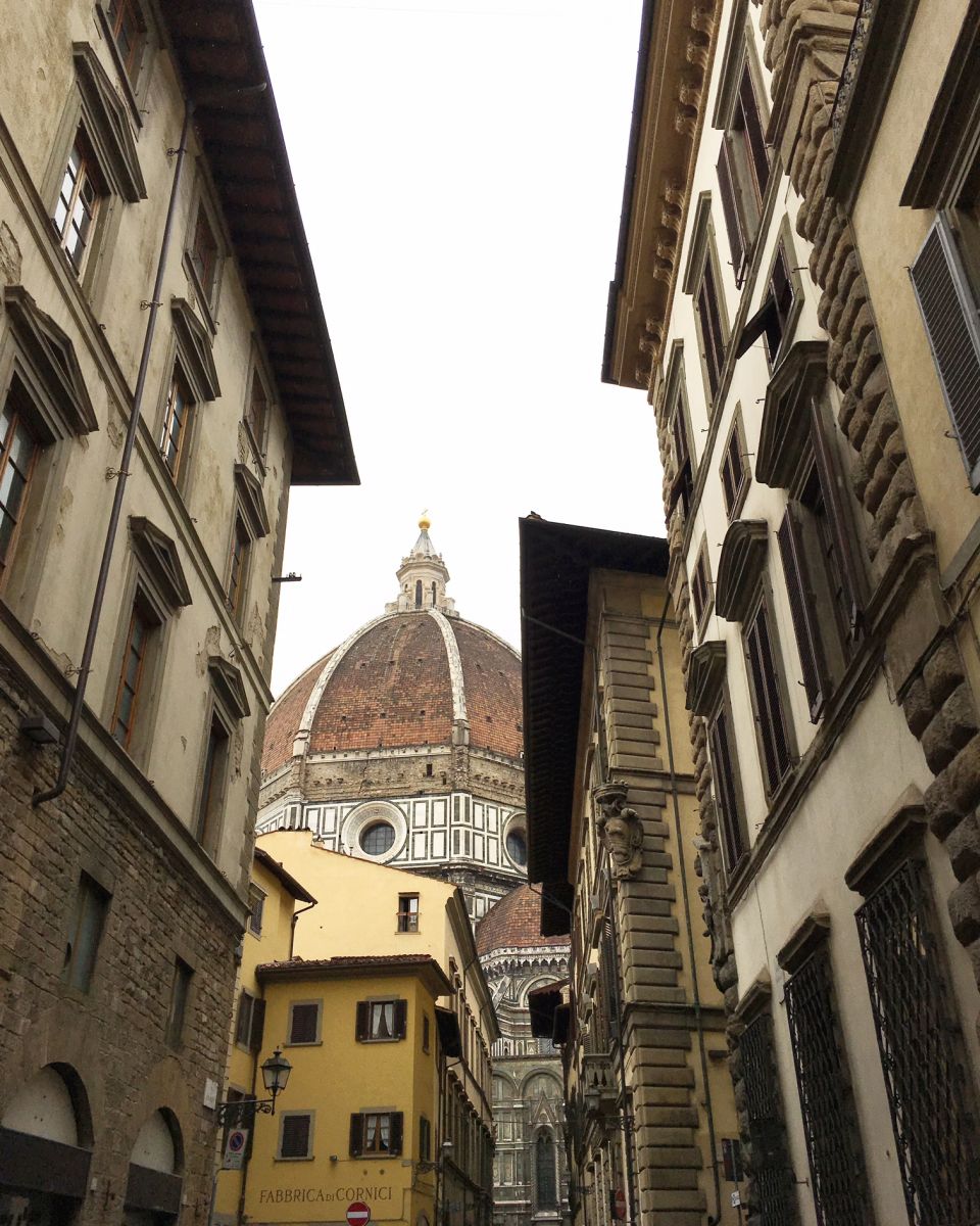 Fabbrica Di Cornici & Il Duomo, Seen from the small square …