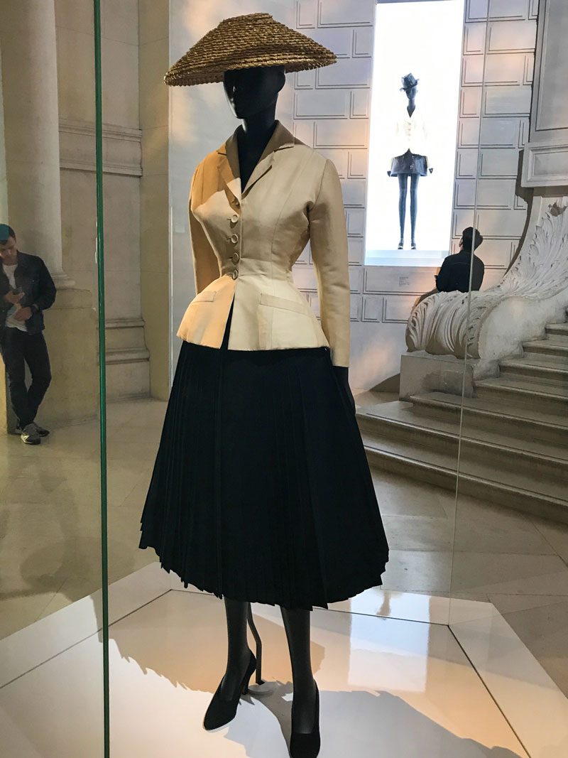 Fashion couturier Christian Dior , designer of the 'New Look' and