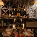 A Wine Cellar Supper for Halloween