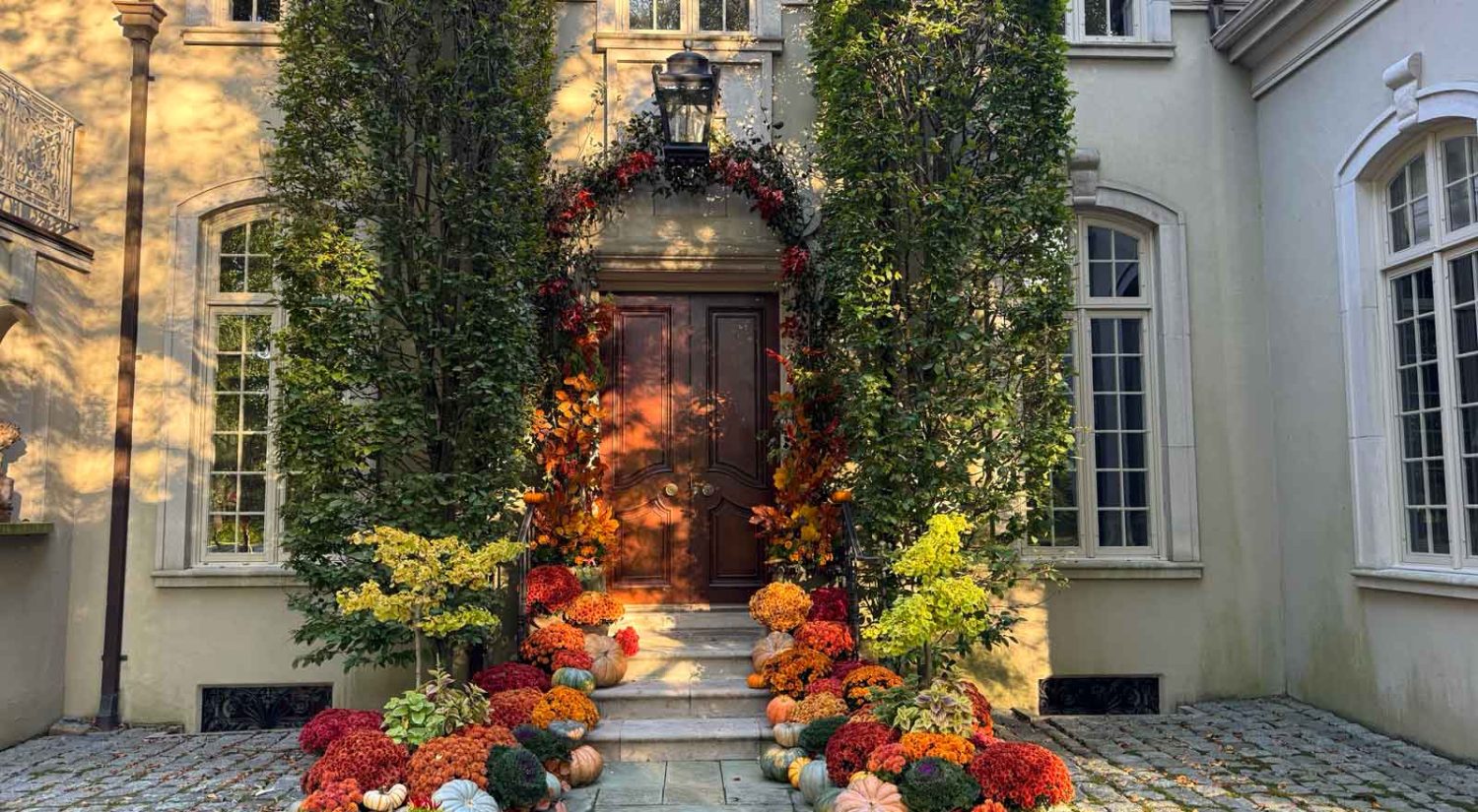 Fall door Decor at Parterre