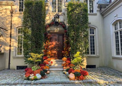 Fall door Decor at Parterre